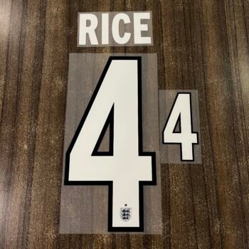 2026 - 28 ENGLAND AWAY NAMESET RICE