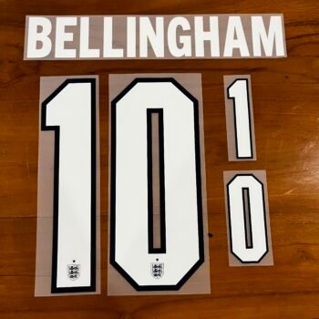 2026 - 28 ENGLAND AWAY NAMESET BELLINGHAM